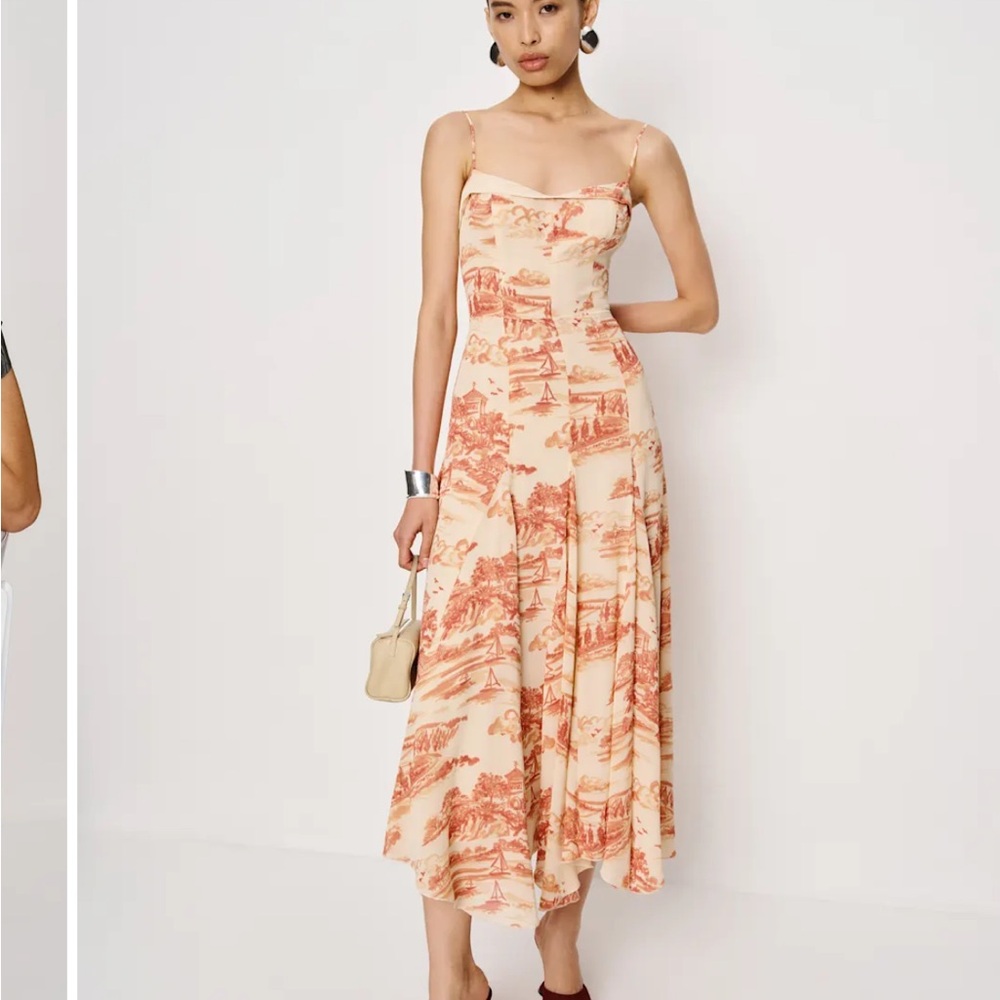 Reformation Fredo Dress Pink - Size 6